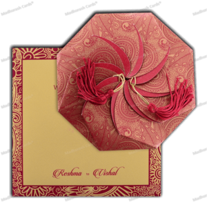 DWC-Royal Octagon Wedding Invitation 7318