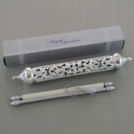 Luxurious Silver Scroll Invite SC-6010