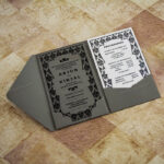 AWI-Trifold Acrylic Invitation 10126