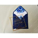 AWI-Elegant Acrylic Invitation Card 10202