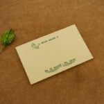 AWI-Leafy Acrylic Wedding Invitation 10228