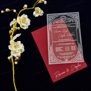 Classic Acrylic Invitation AWI-10322