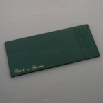 SWC-Graceful Green Floral Invitation 15117