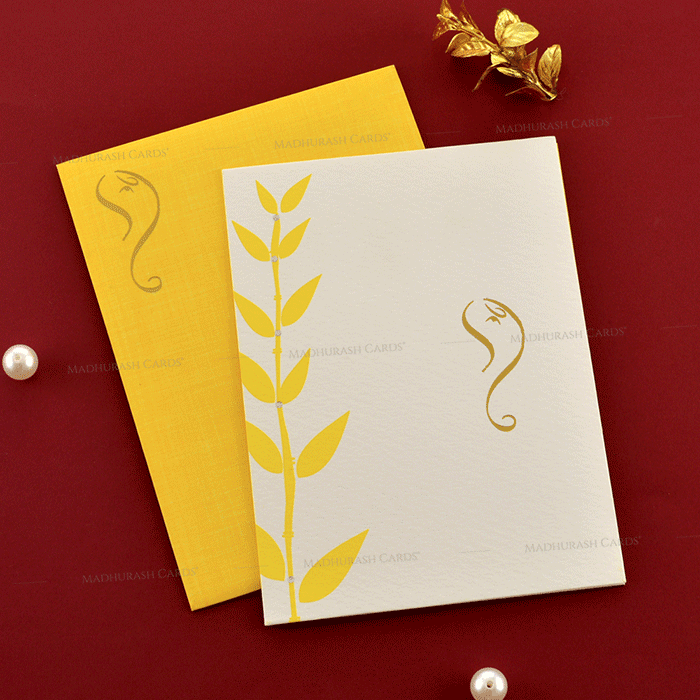 Elegant Minimalistic Wedding Card 18181