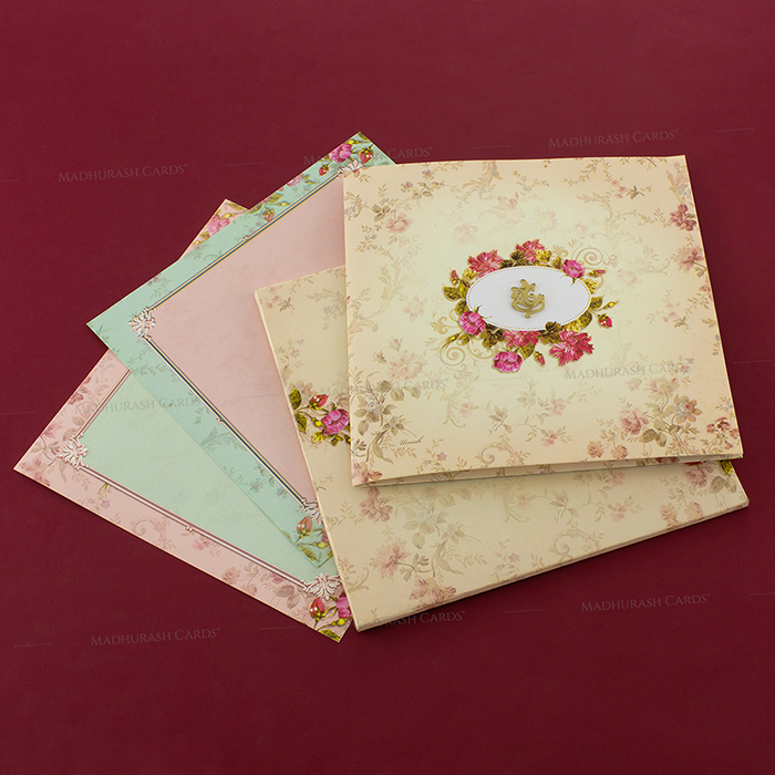 Grand Pastel Floral Invitation Card 20108