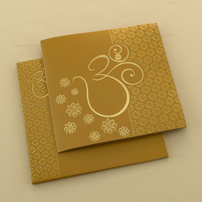 Stunning Embossed Wedding Card 20096