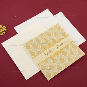 Elegant Damask Invitation Card 19153