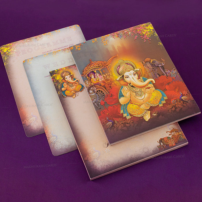 Ideal Hindu Wedding Card 20048