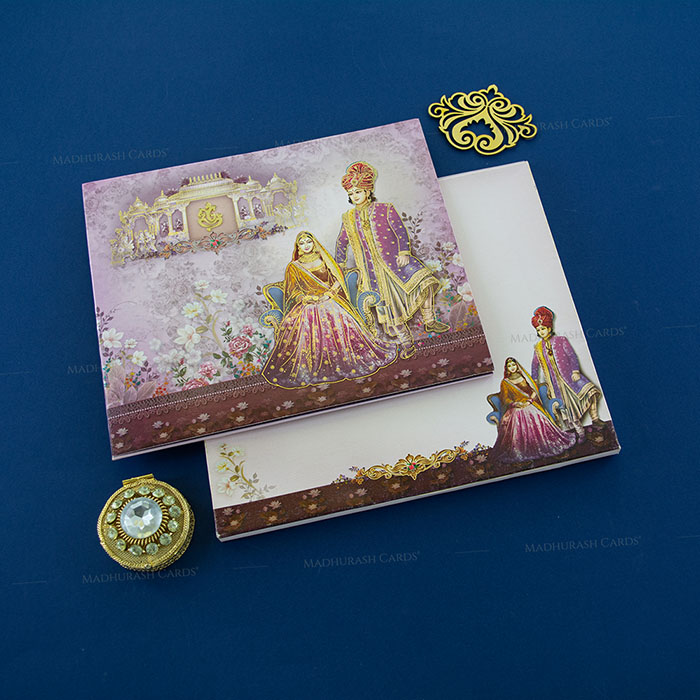 Charming Hindu Wedding Invitations 23035