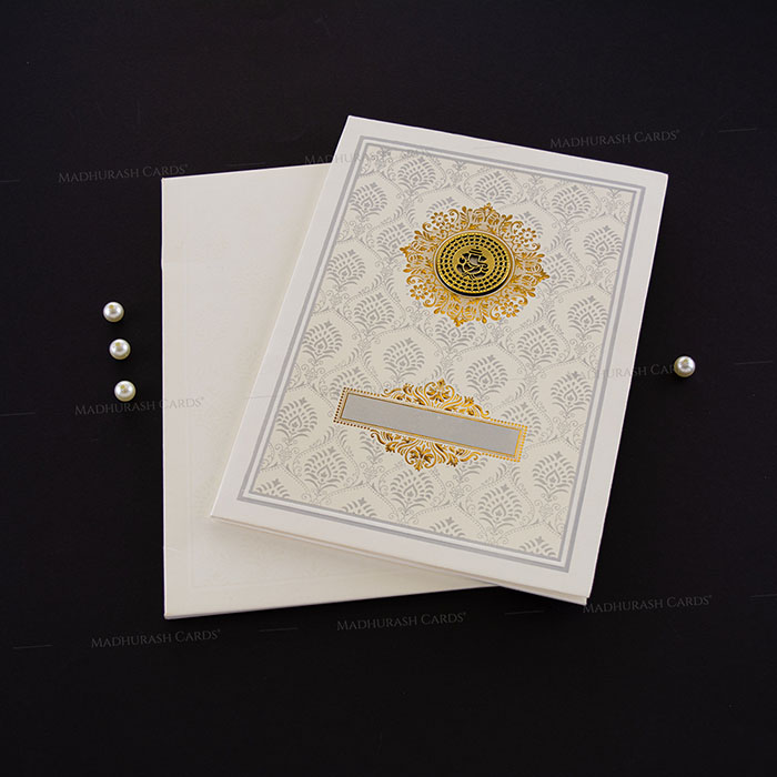 Damask Design Wedding Cards 23049