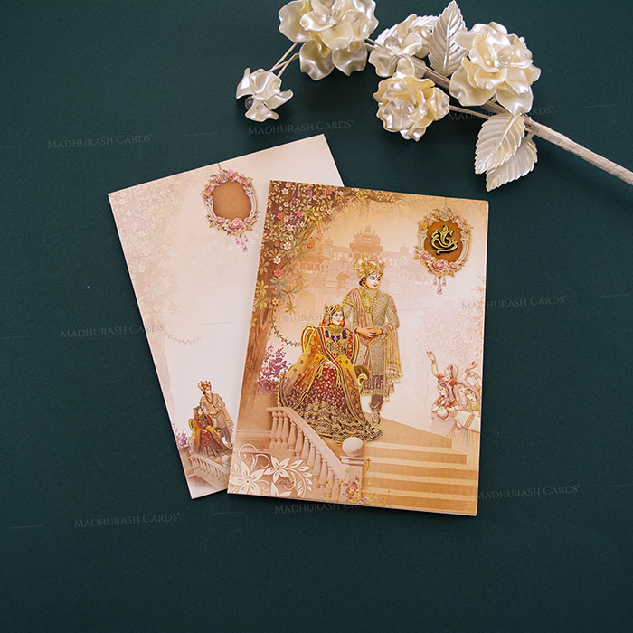 Majestic Hindu Wedding Cards 23100