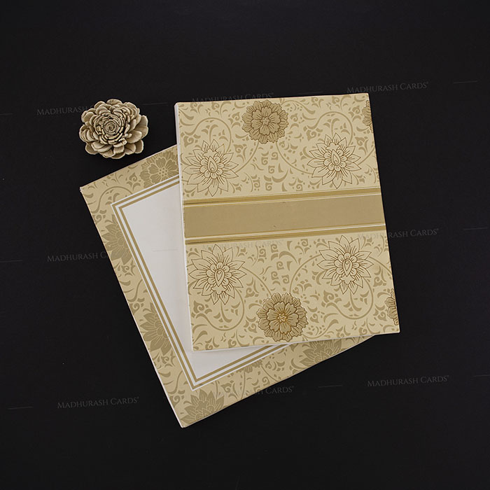 Floral Wedding Invitation Card 23021