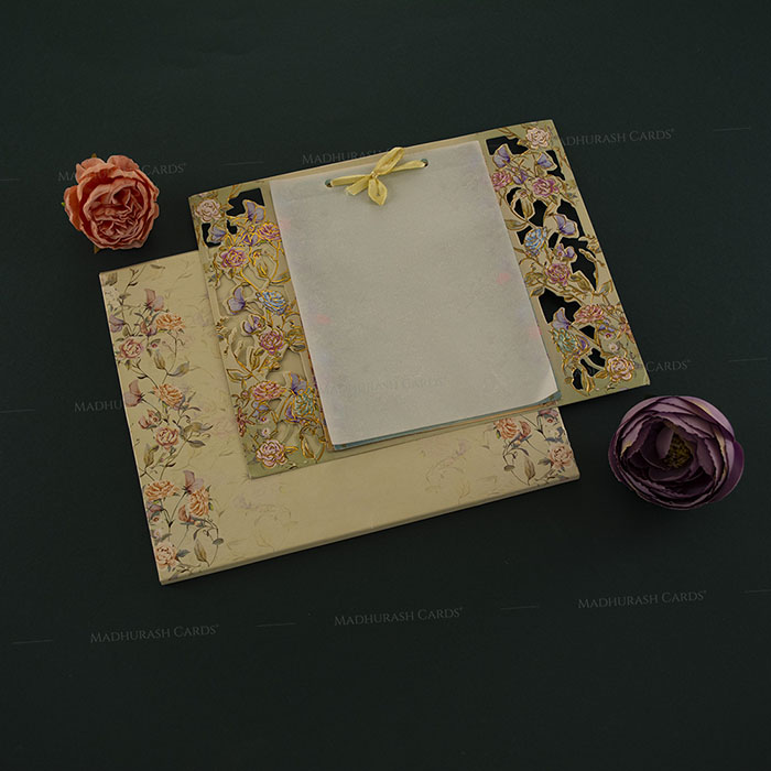 Floral Wedding Invitation 23068