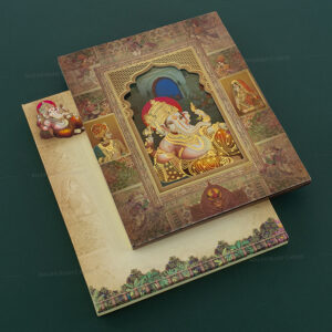 Regal Hindu Wedding Invitation 20033