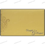 CZC-Opulent Fabric Wedding Invite 7336GG