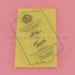 AWI-Exclusive Clear Acrylic Invitations 8919GR