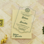 AWI-Exclusive Clear Acrylic Invitations 8919GR