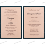 CZC-Flawless Customize Wedding Card 8921