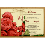 CZC-Gorgeous Rustic Wedding Invite 8945