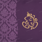 CZC-Majestic Ethnic Design Invitation 9033VG