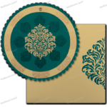 CZC-Distinctive Circular Wedding Invite 9060GG