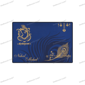 Opulent Ganesha Wedding Invite 9105BG