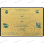 CZC-Graceful Wedding Invitation 9105GG