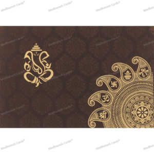 Divine Ganesha Wedding Invite 9106BRG