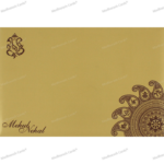 CZC-Divine Ganesha Wedding Invite 9106BRG