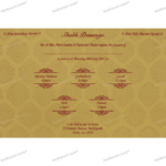 CZC-Divine Ganesha Wedding Invite 9106BRG