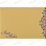 CZC-Stunning Ganesha Wedding Invite 9107BG