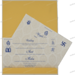 CZC-Royal Ganesha Wedding Invite 9107CC