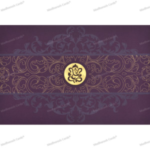 Opulent Ganesha Wedding Invite 9107VG