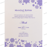 CZC-Charming Fabric Wedding Card 9120