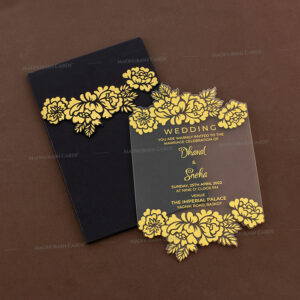 Laser-Cut Acrylic Invitations 9132