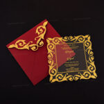 AWI-Laser-Cut Acrylic Invitations 9133