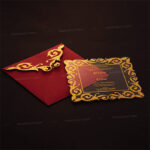 AWI-Laser-Cut Acrylic Invitations 9133