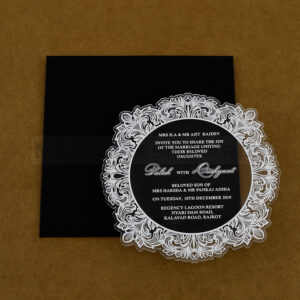 Spectacular Laser-Cut Invitation 9161W