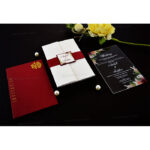 AWI-Elegant Acrylic Invitation 9351