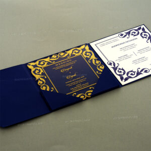 Three-Fold Acrylic Invitations 9383