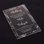 AWI-Modern Acrylic Invitations 9414R