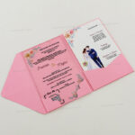 AWI-Splendid Acrylic Wedding Invitation 9417P