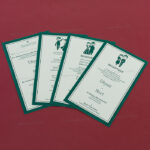 CZC-Classy Green Leafy Invitation 9496