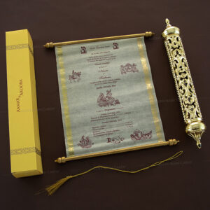 Scroll Invitation SC-5006