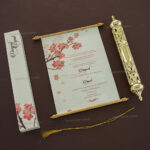 Scroll Wedding Cards SC-6038