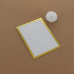 HC-Simple White Invitation Card 23095