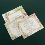 CWI-Floral Invitation Card 23502