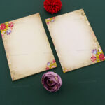 AI-Floral Single Invitation 23504