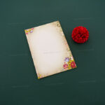 AI-Floral Single Invitation 23504