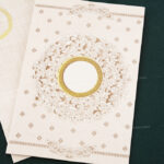 HWC-Cheap Floral Wedding Card 23552